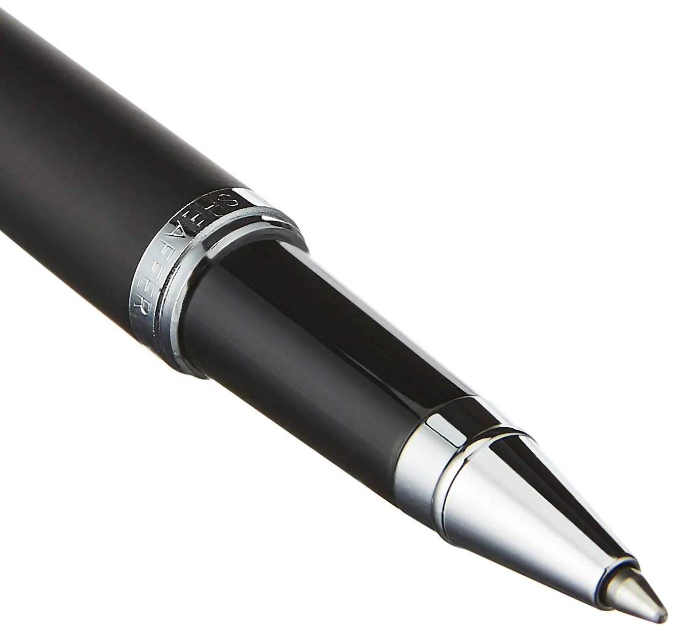 Sheaffer VFM 9405 Rollerball Pen Matte Black with Chrome-Plated Trim | Premium Black Pen