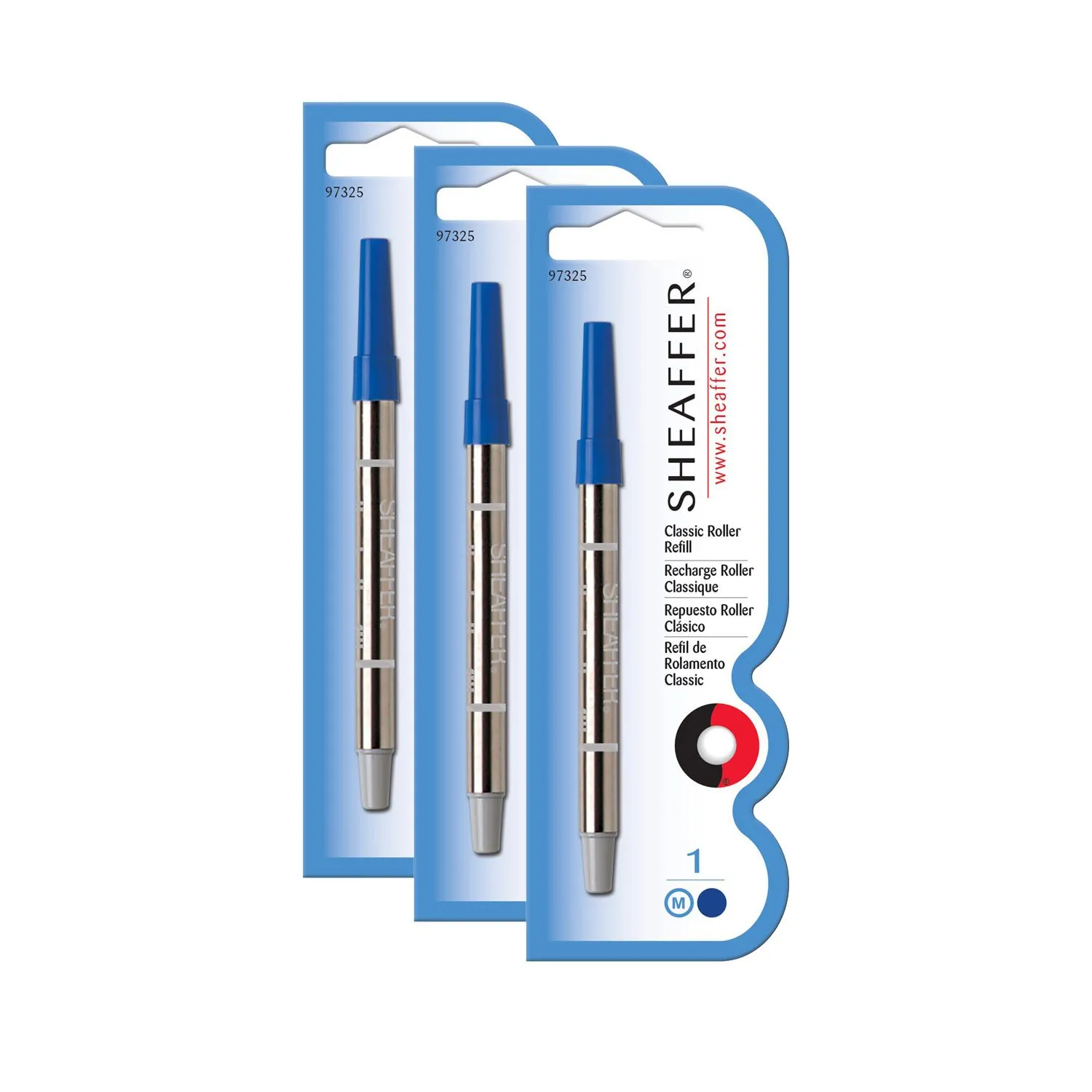 Sheaffer Classic Roller Ball Blue Refill Pack Of 3