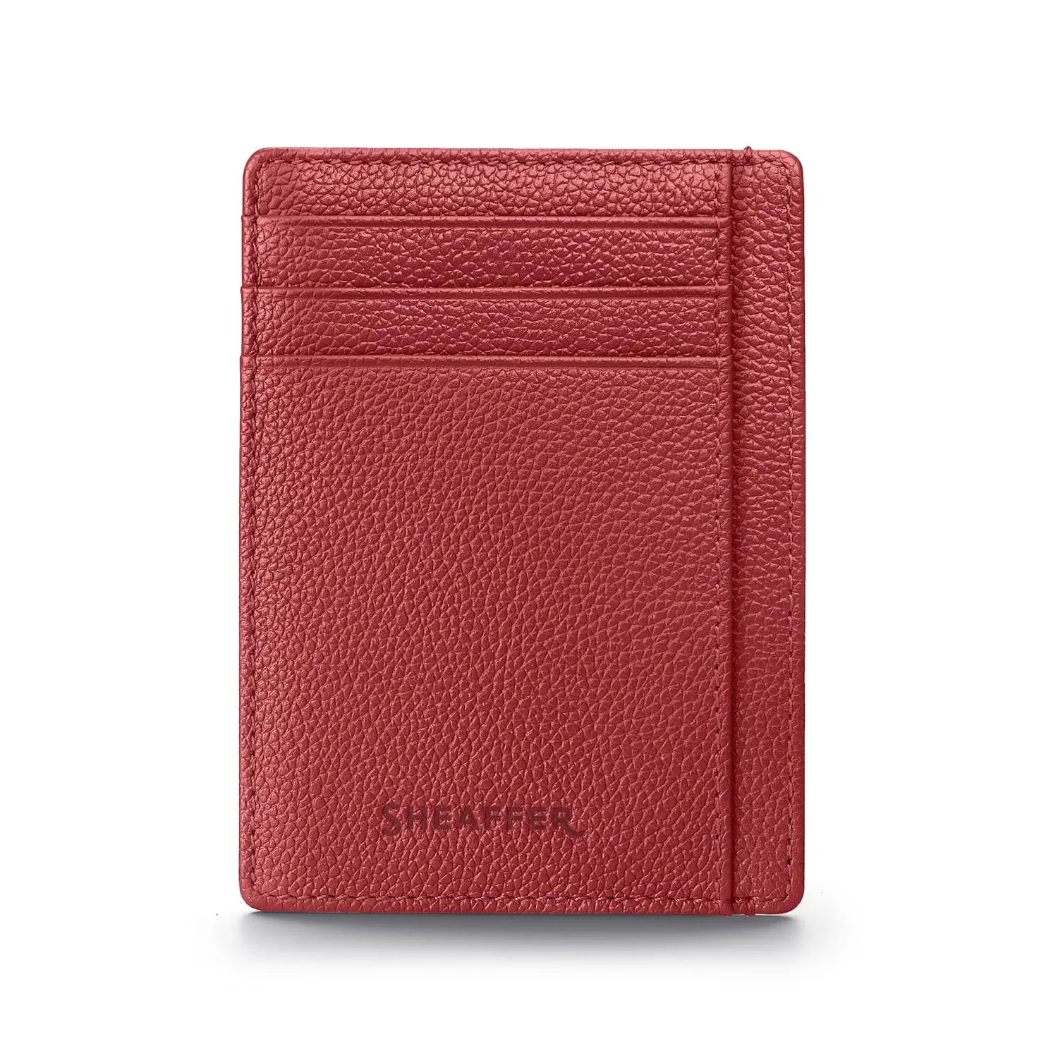 Sheaffer Gift Set VFM 9403 Excessive Red Ballpoint Pen with Scarlet Blaze Credit Card Holder | Premium Gift Sets