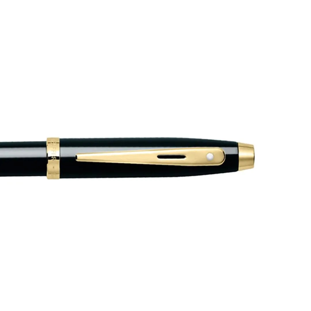 Sheaffer Gift Pack | Set of Ballpoint Pen   Rollerball Pen | 100 E9322 Glossy Black with Gold Tone