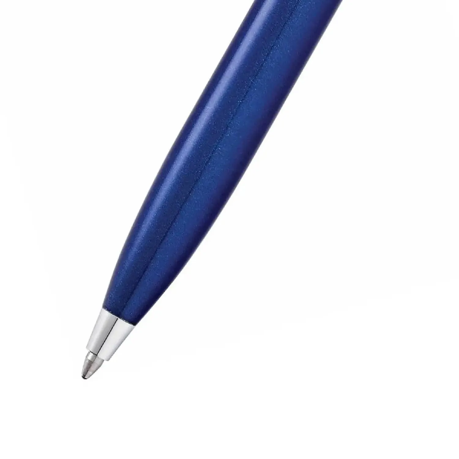 Sheaffer Gift Pack | Set of Ballpoint Pen   Rollerball Pen | 100 E9339 Glossy Blue Lacquer with Chrome Trim