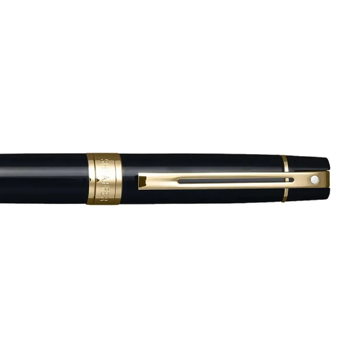 Sheaffer Gift 300 9325 Glossy Black Ballpoint Pen with Gold Tone Trim | Premium Pen Gift Sets