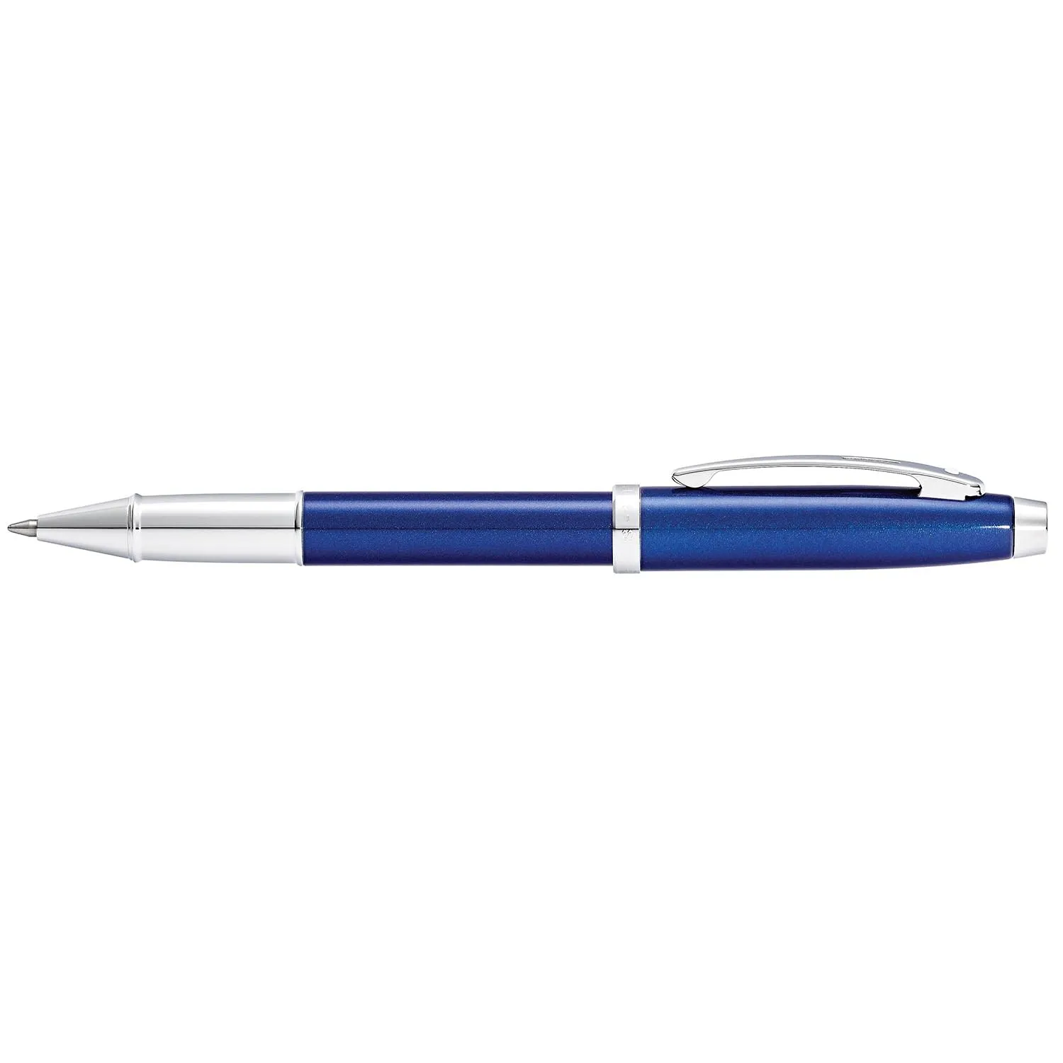 Sheaffer Gift 100 Rollerball Pen Glossy Blue with Chrome-Plated Trim | Luxury Pen Gift Set
