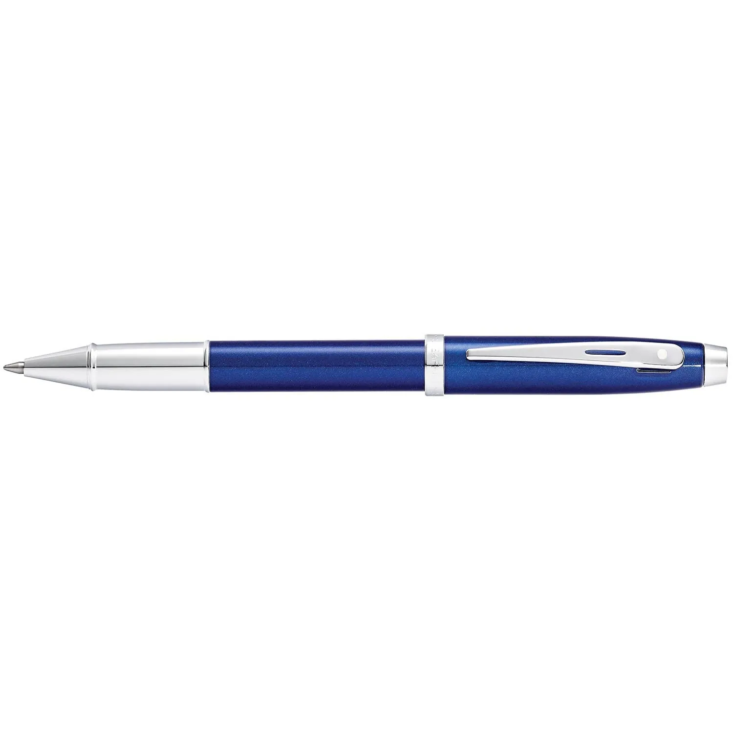 Sheaffer Gift 100 Rollerball Pen Glossy Blue with Chrome-Plated Trim | Luxury Pen Gift Set