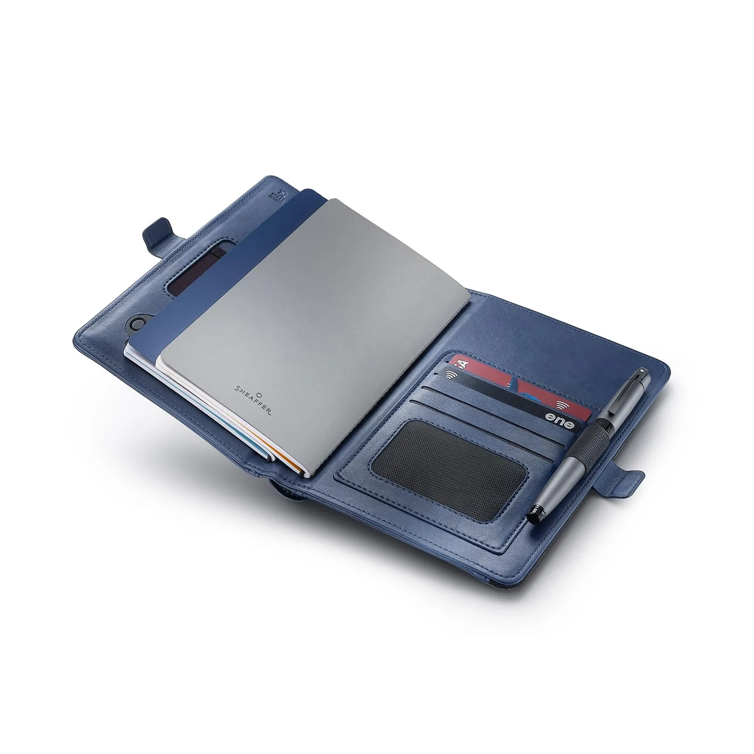 Sheaffer Superbook Mini 8000mAh Power Bank Organizer - Blue