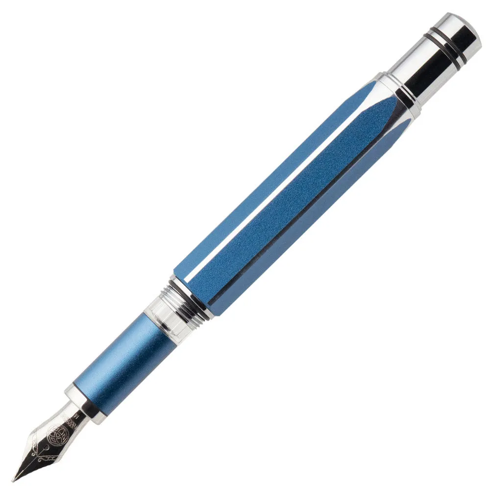 TWSBI Precision Fountain Pen Gemini Blue Fine