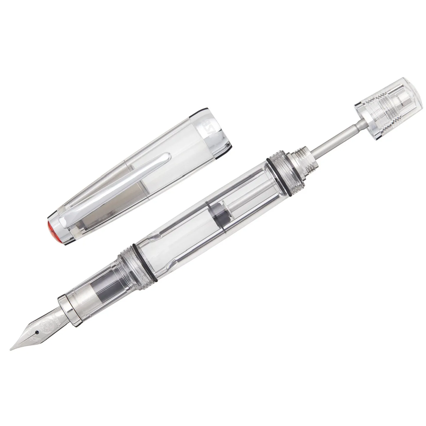 TWSBI Vac Mini Fountain Pen - Clear Stub 1.1 M7444420