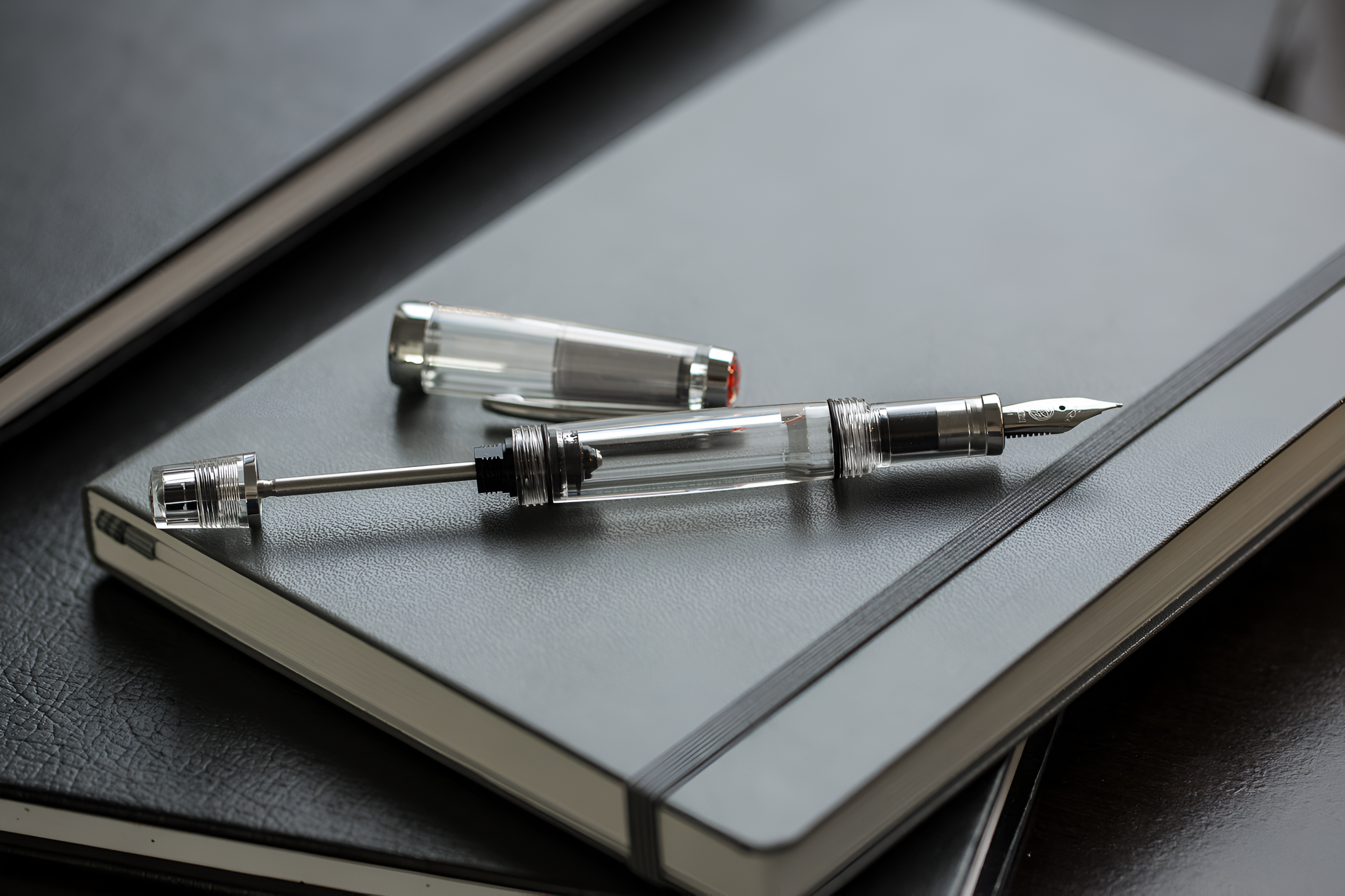 TWSBI Vac Mini Fountain Pen - Clear Broad M7444410