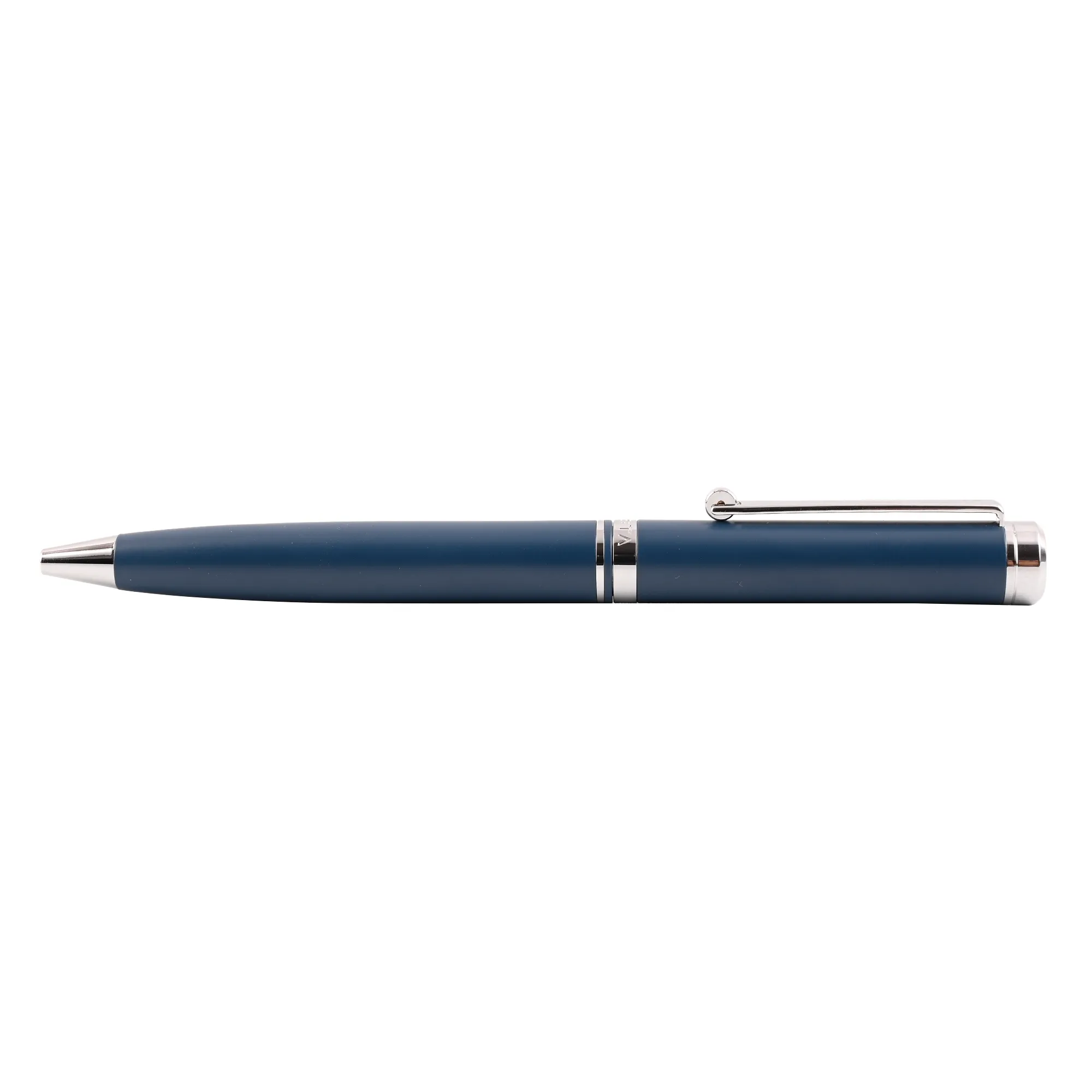 Arista Dual-Function Ballpoint Pen | Matt Blue Barrel | Chrome Trim | With 0.7 mm mechanical pencil