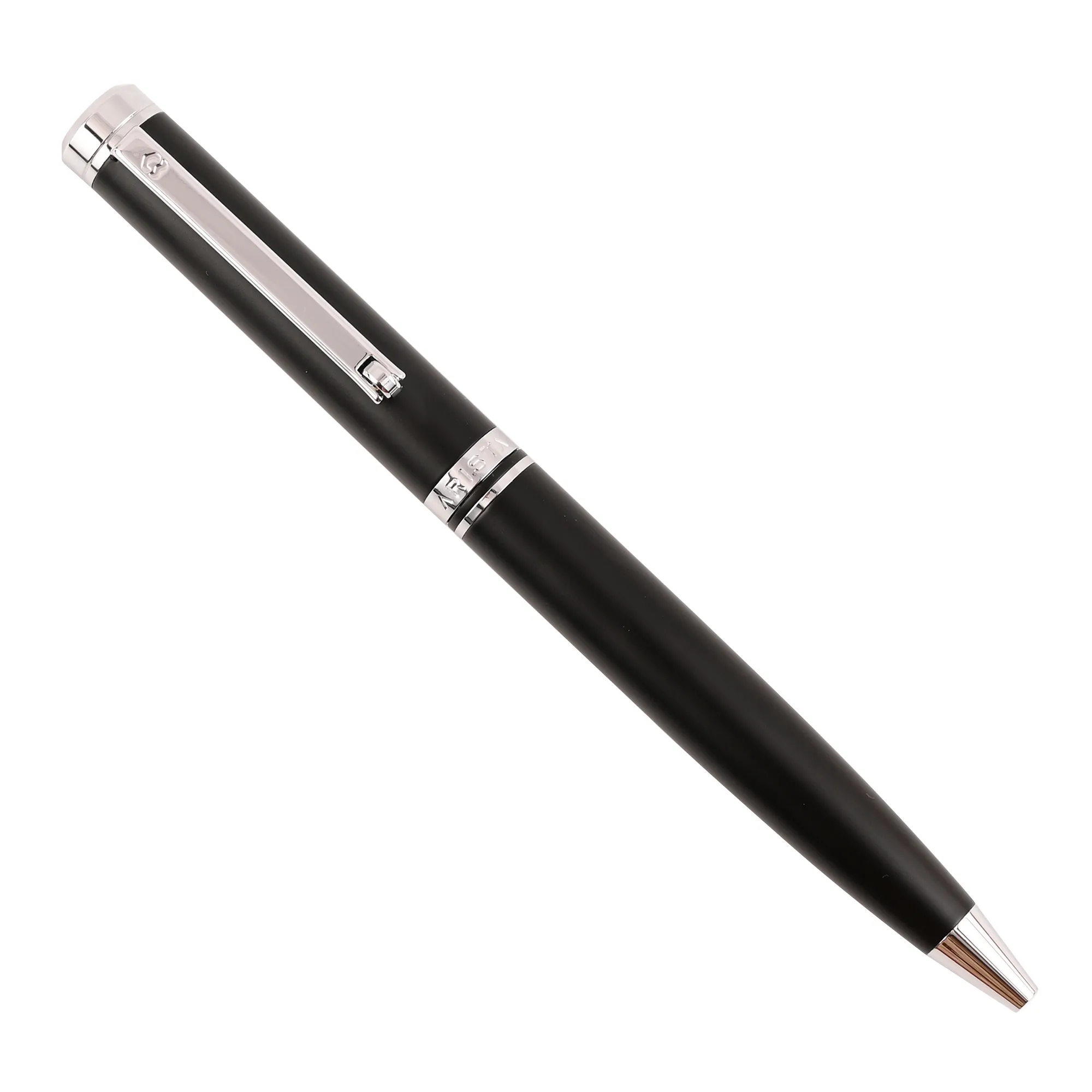 ARISTA Switch Ballpoint Pen | Black Barrel | Chrome Trim | With Premium Box