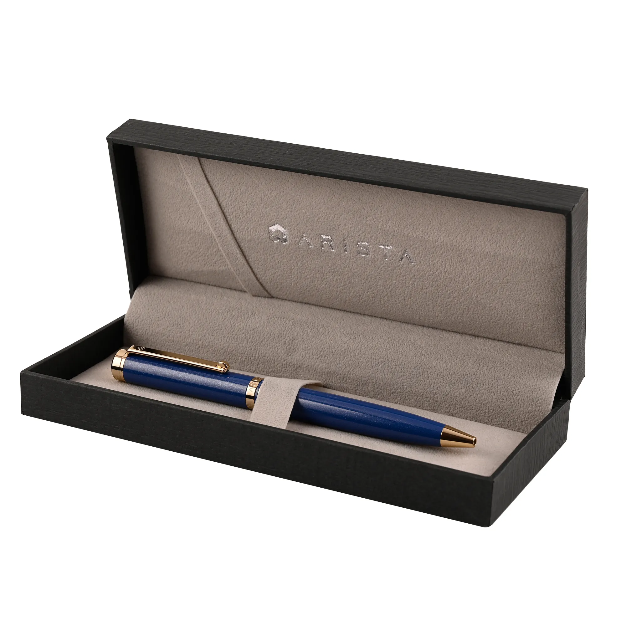 ARISTA  0.7 MM Mechanical Pencil | Sapphire Blue | 24 CT Gold Plated Trim | With Premium Box