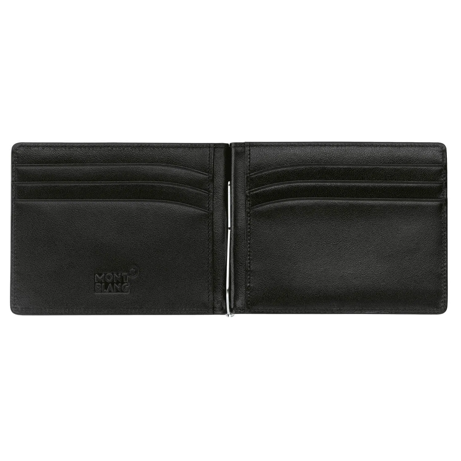 Montblanc MST Wallet 6cc Money Clip Black