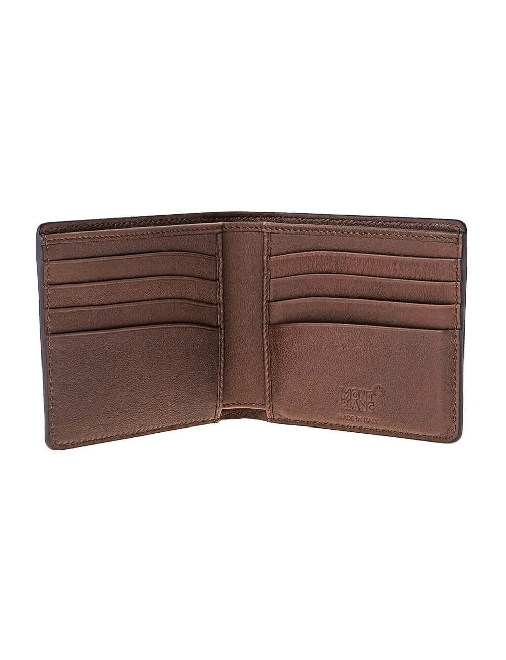 MontBlanc Meisterstuck Dark Brown 8cc Leather Wallet