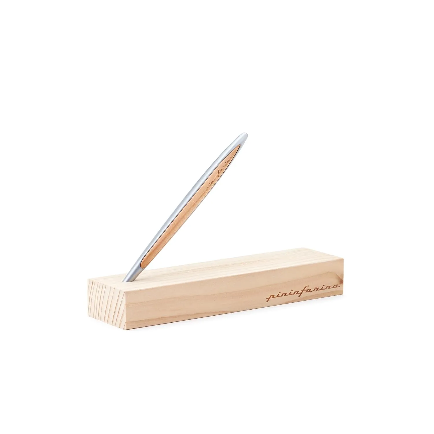 Pininfarina Cambiano Aluminium with Cedar Inkless Pen