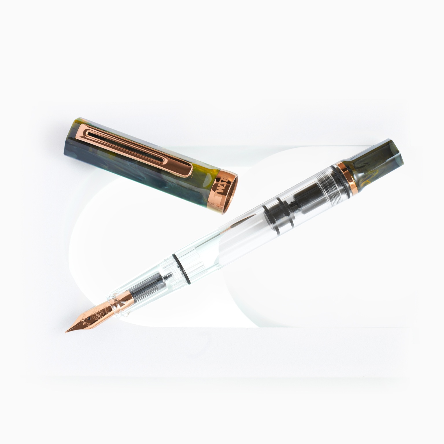 TWSBI ECO Serpentine with Bronze Fountain Pen EF