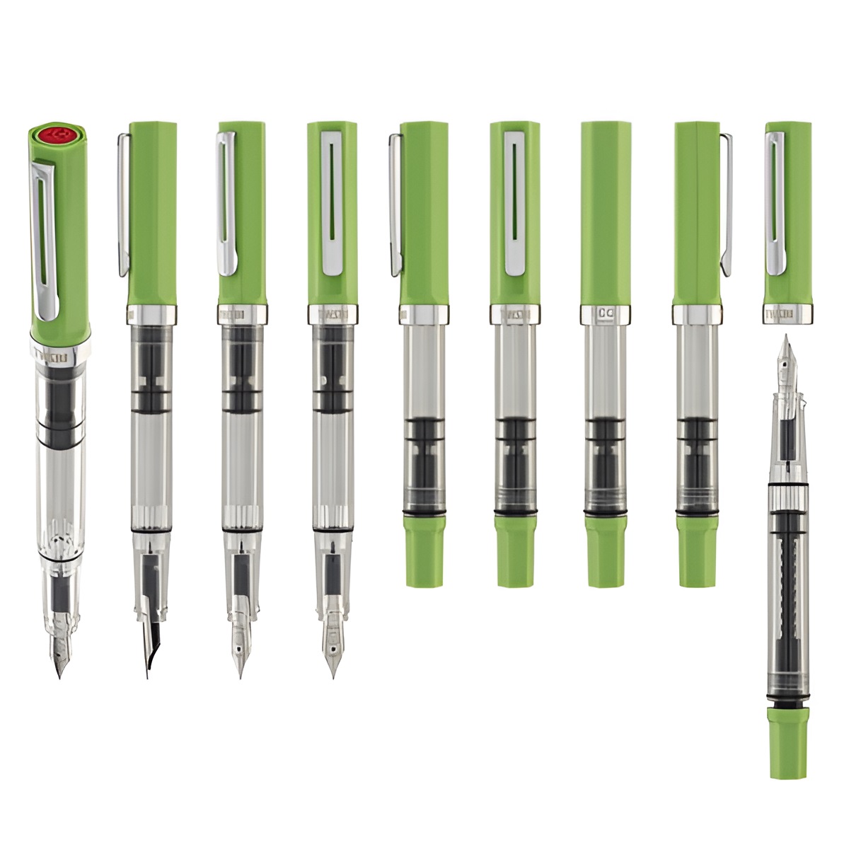 TWSBI Eco Fountain Pen in Matcha Medium