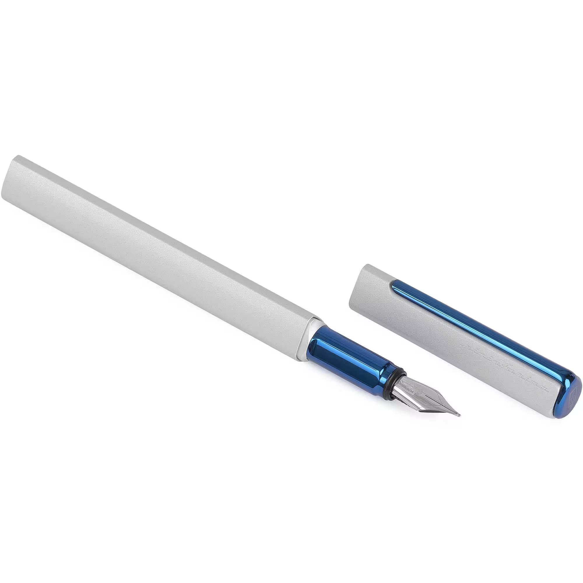 PININFARINA PF ONE FOUNTAIN BLUE/SILVER EF