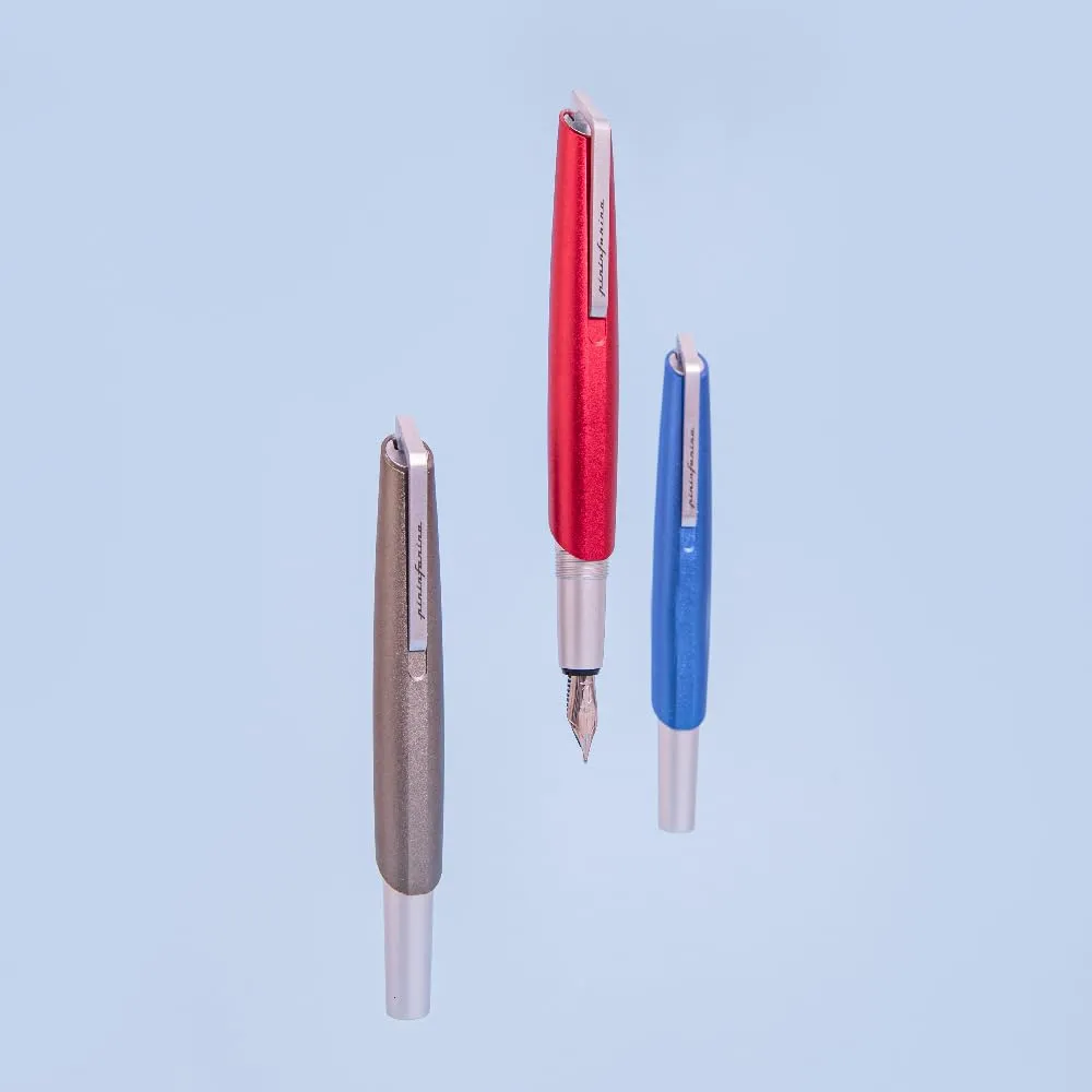 pininfarina PF GO FOUNTAIN BLUE Luxury Pen Fine Nib Writing Utensil
