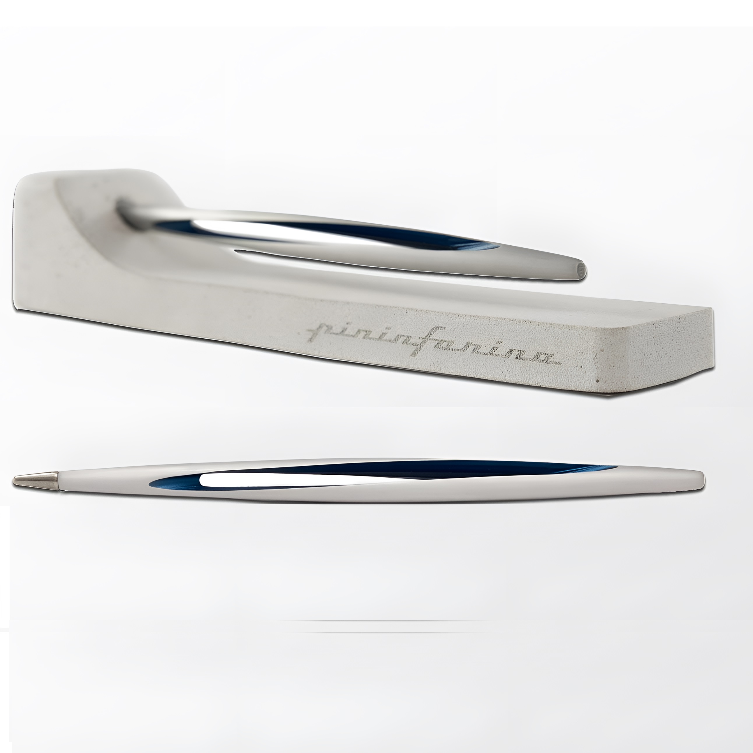 Pininfarina Pininfarina Aero Blue Ethegraph Pen