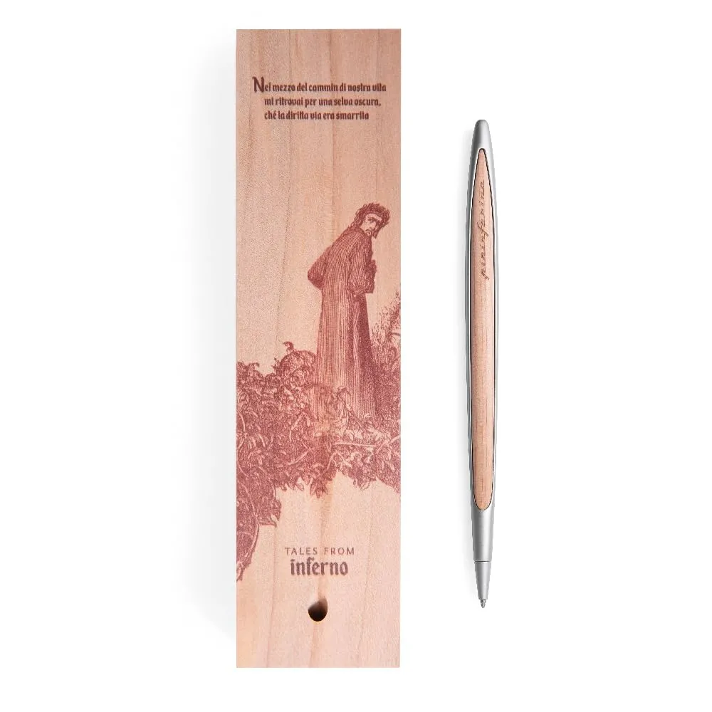 Pininfarina Ballpoint Pen Cambiano Collection Dante Alighieri 700th Edition (1 Hell)