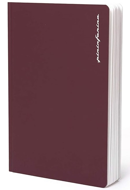 PININFARINA NOTES 14X21 PLAIN RED - 128PAGES