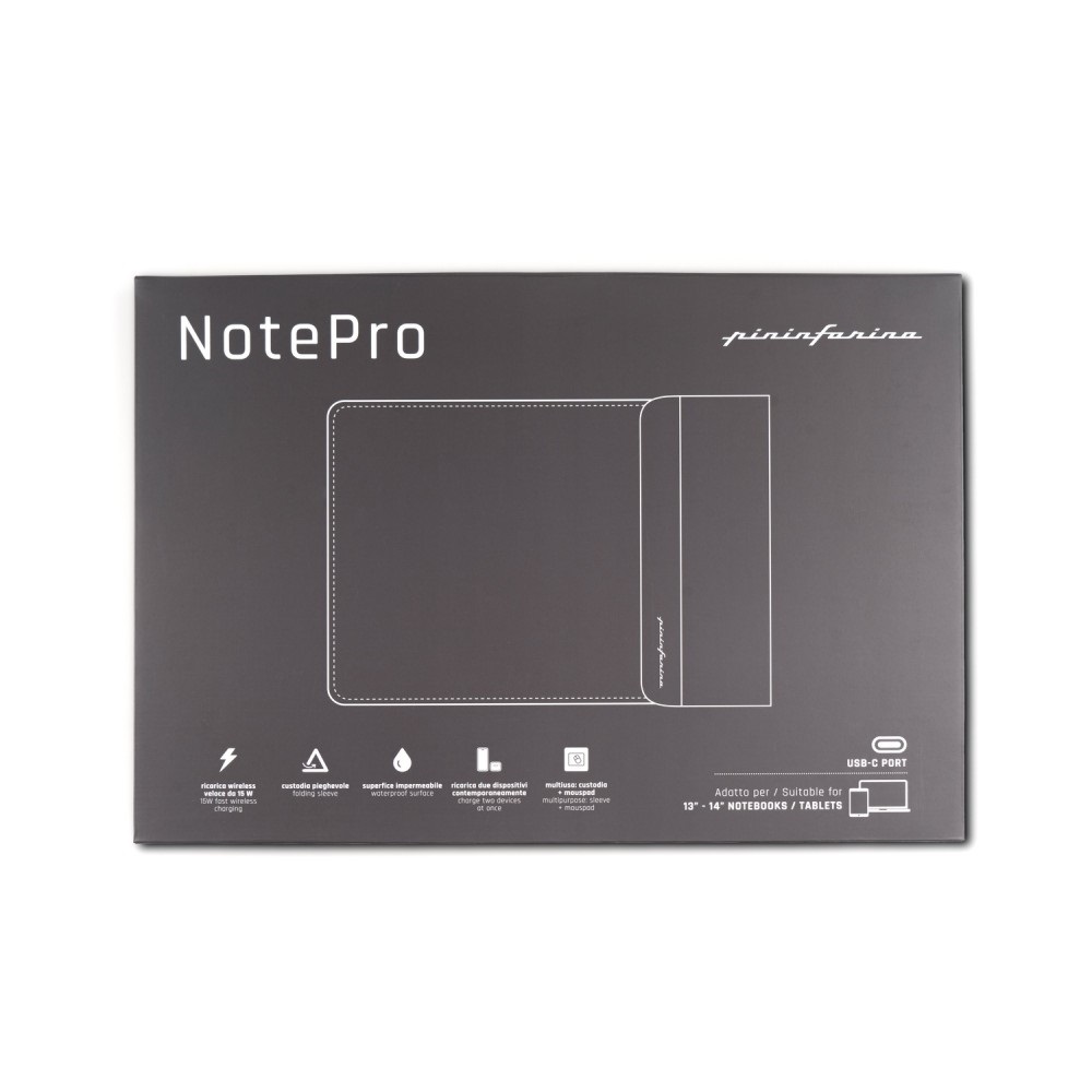 PININFARINA NOTEPRO - NOTEBOOK HOLDER - BLACK - new (available from October)