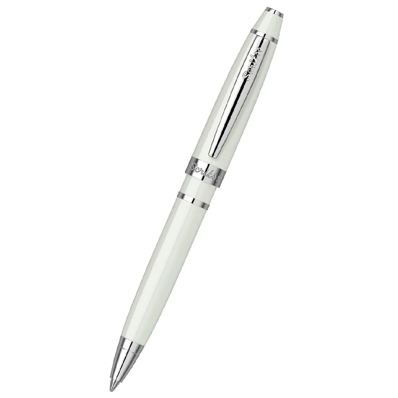 Scrikss Mini Metropolis Ivory Ball Point Pen