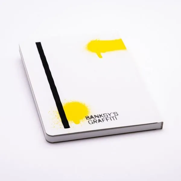 NOTES 14X21 RULED BANKSY - 128 PAGES - BALOON