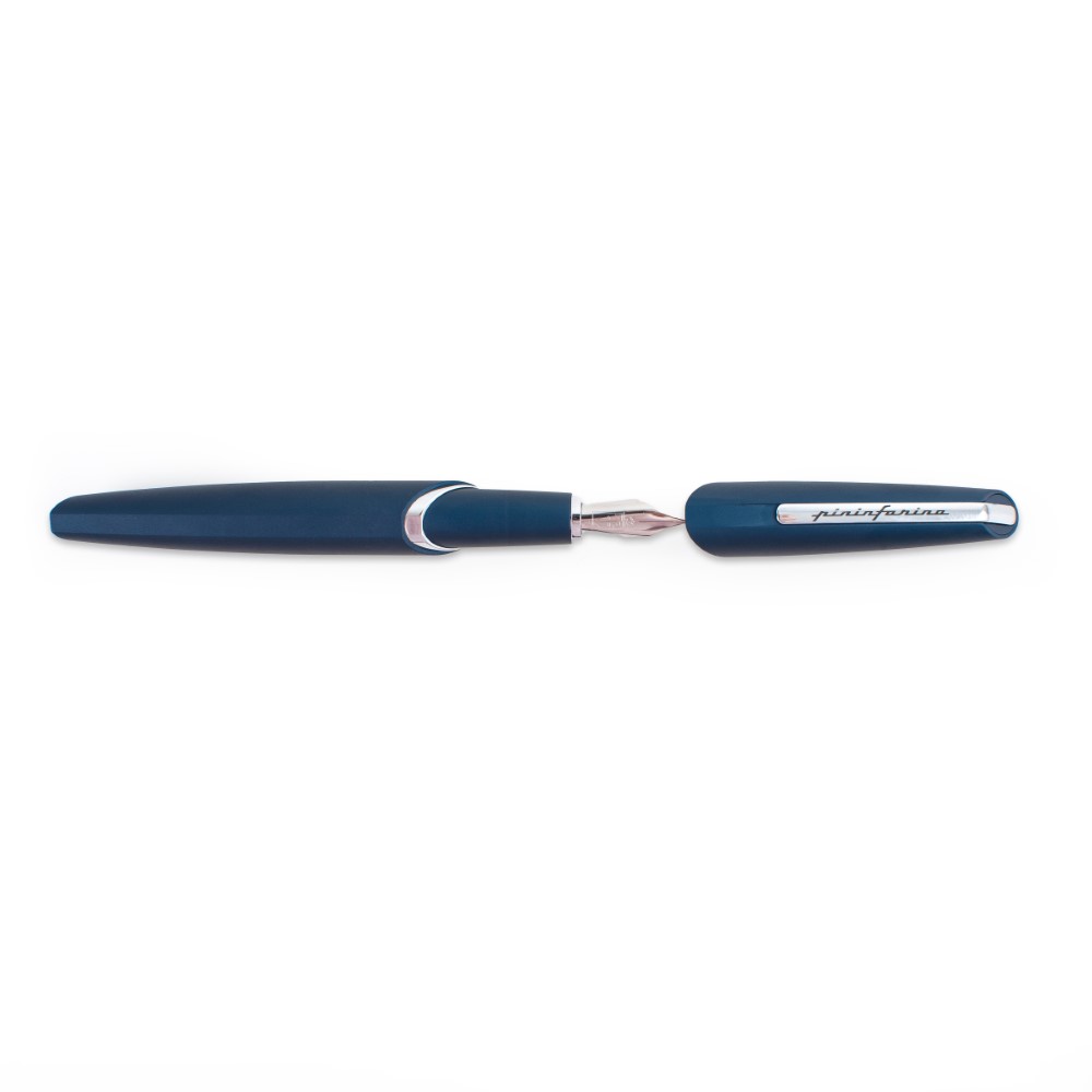 PININFARINA PF TWO FOUNTAIN DARK BLUE - NIB F - new