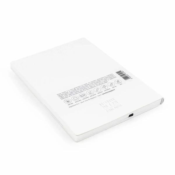 PININFARINA NOTES STONE PAPER FLEXI WHITE - PLAIN - new