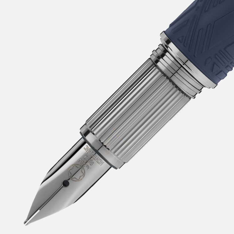Montblanc StarWalker SpaceBlue Doué Fountain Pen