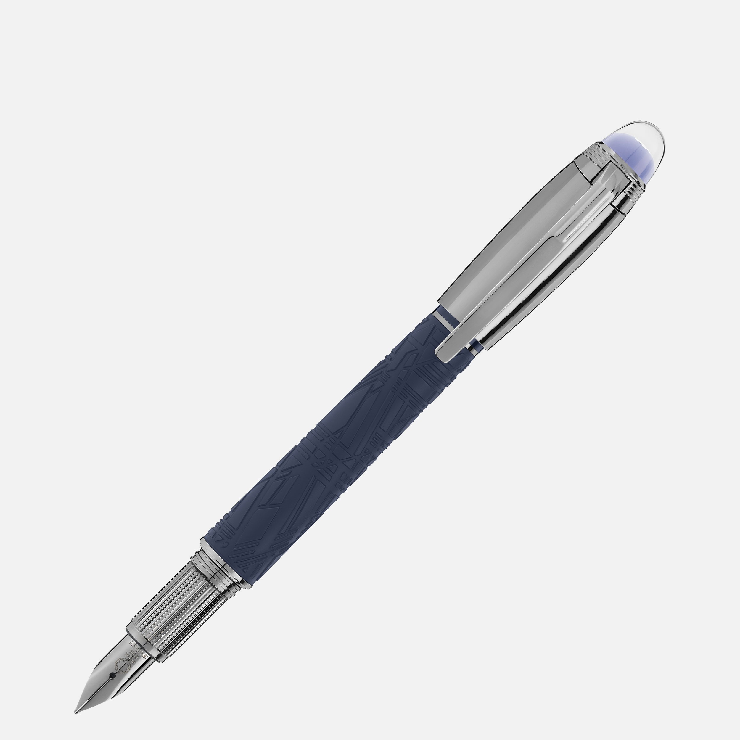 Montblanc StarWalker SpaceBlue Doué Fountain Pen