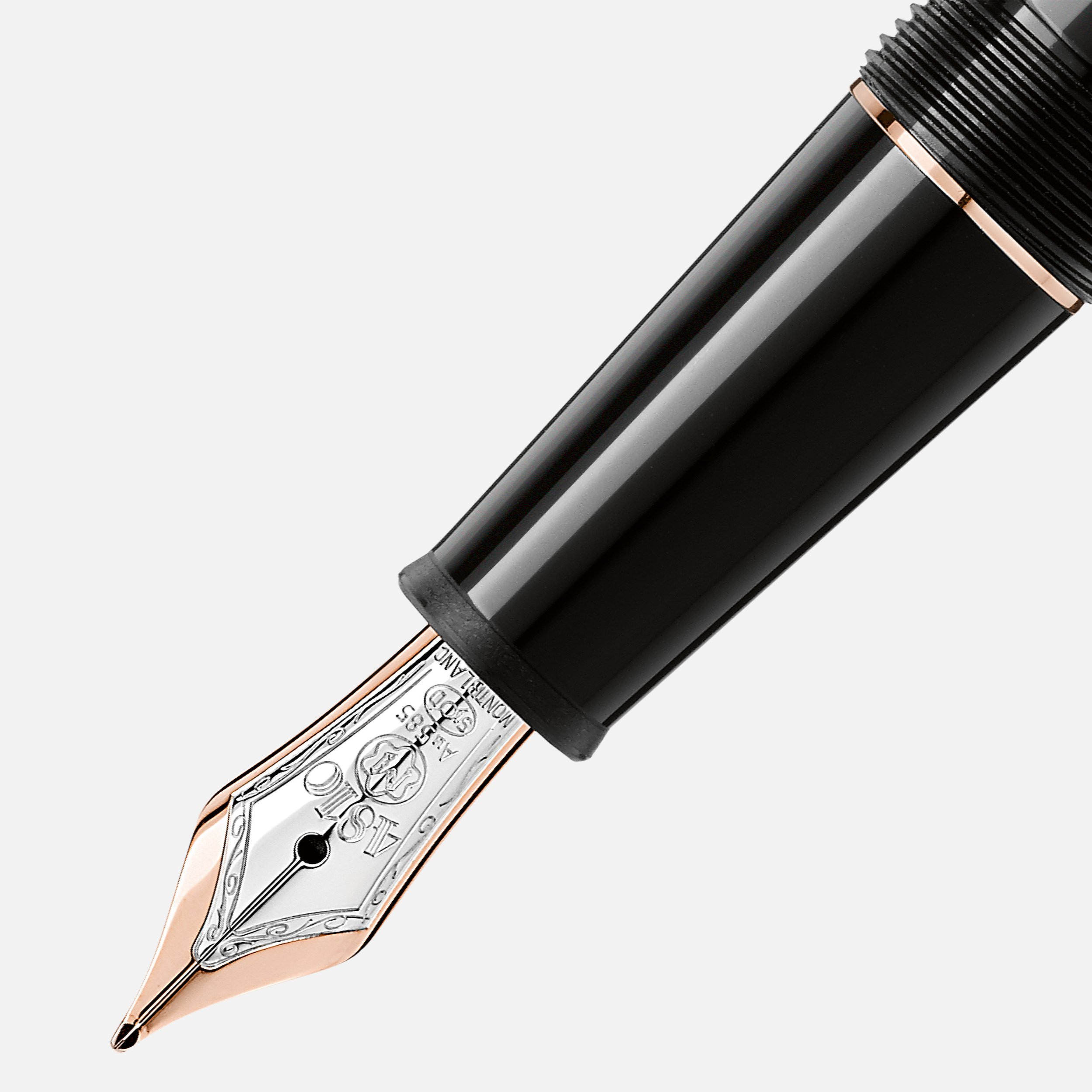 MONTBLANC Meisterstuck Rose Gold-Coated F Classique Fountain Pen