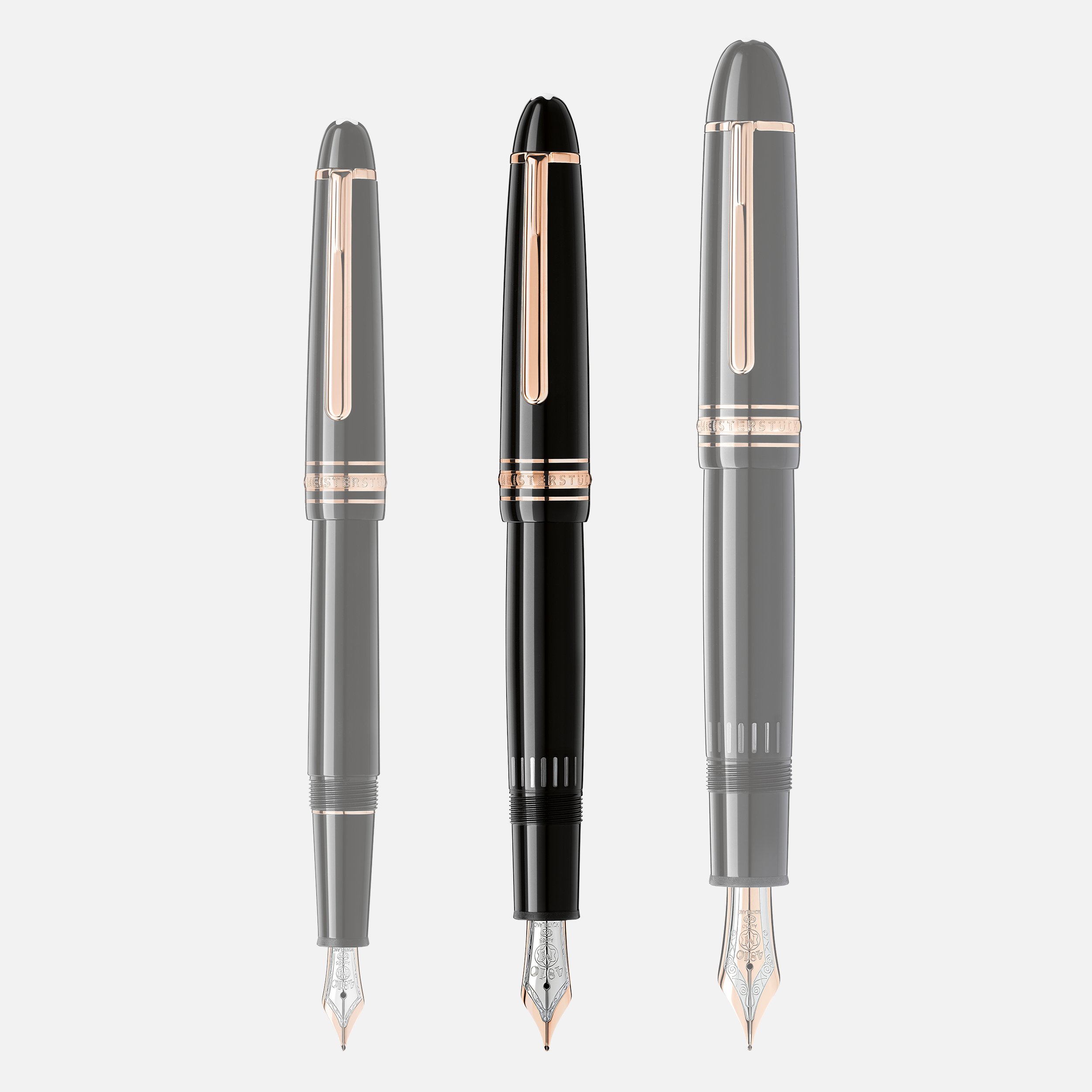 MONTBLANC MEISTERSTÜCK ROSE GOLD-COATED LEGRAND FOUNTAIN PEN