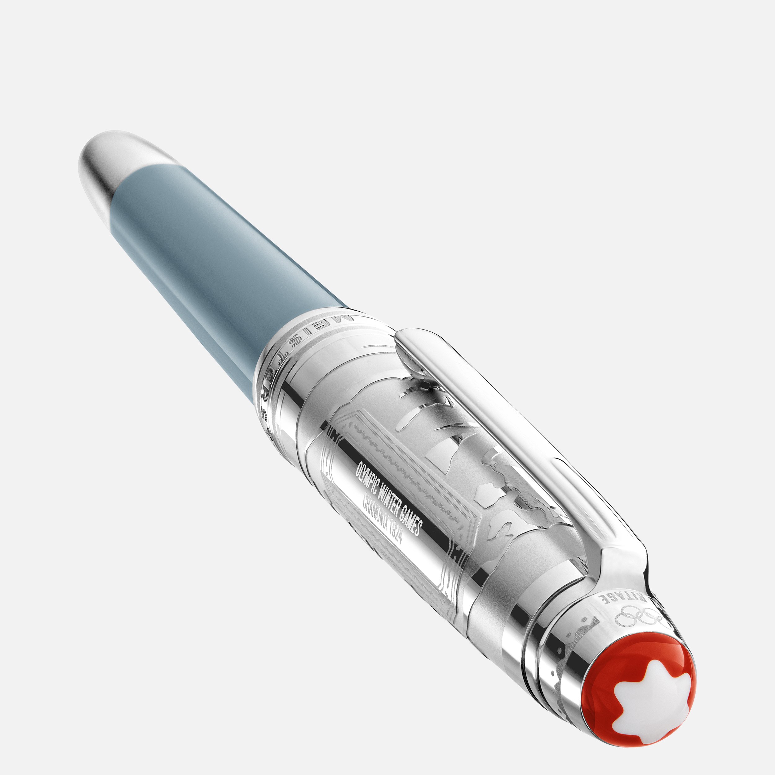 Montblanc Meisterstück x Olympic Heritage Chamonix 1924 Doué Classique Fountain Pen