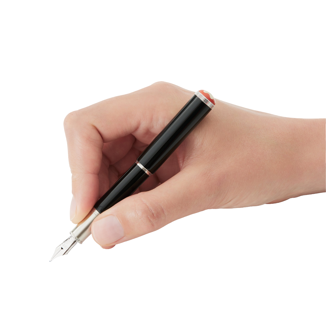 MONTBLANC HERITAGE ROUGE ET NOIR BABY FOUNTAIN PEN, SPECIAL ED, 127801