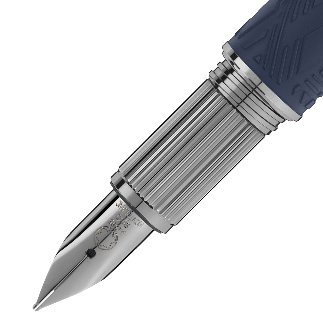 MONTBLANC STARWALKER SPACEBLUE RESIN FOUNTAIN PEN