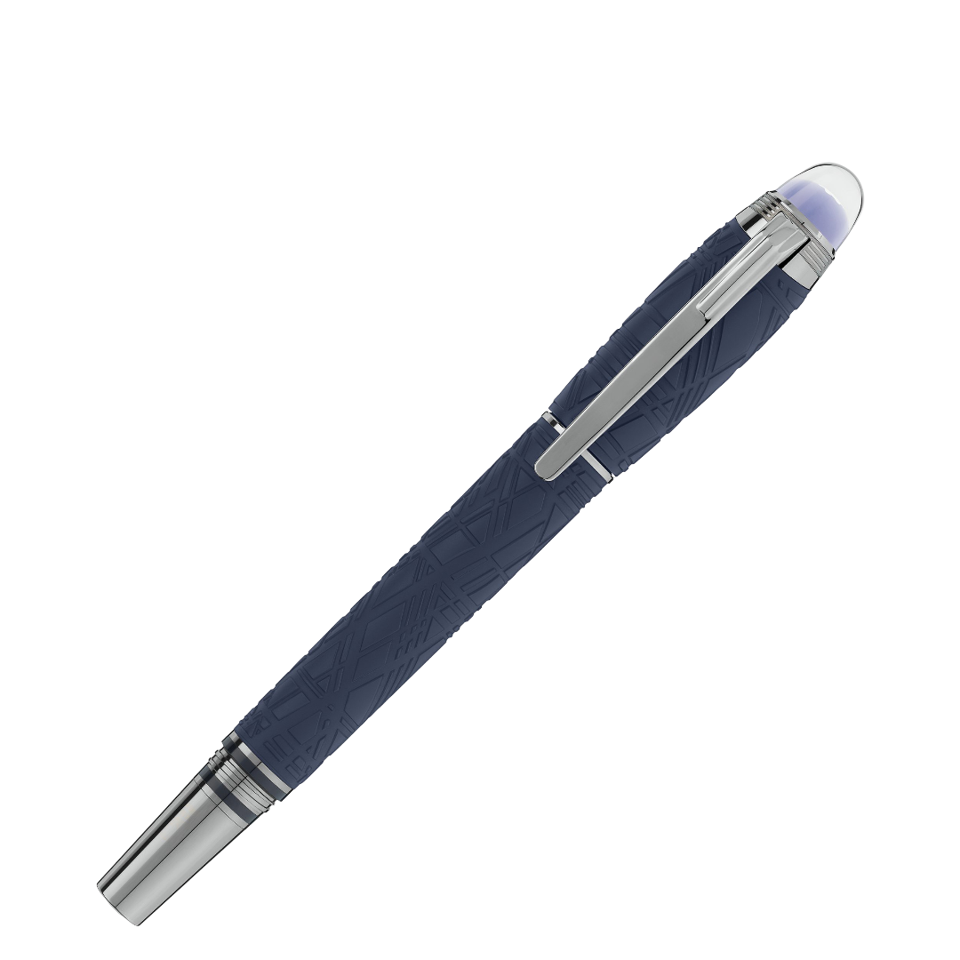 MONTBLANC STARWALKER SPACEBLUE RESIN FOUNTAIN PEN