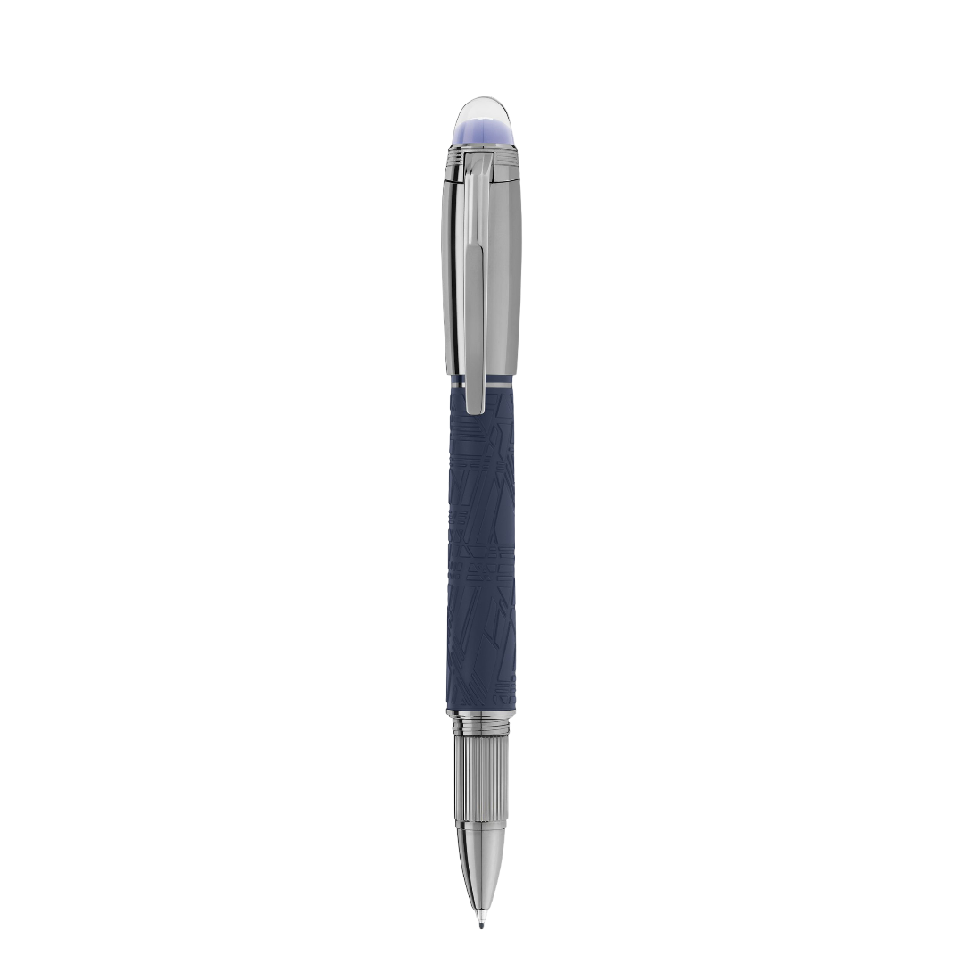 MONTBLANC Starwalker SpaceBlue Doue Fineliner Pen 130216