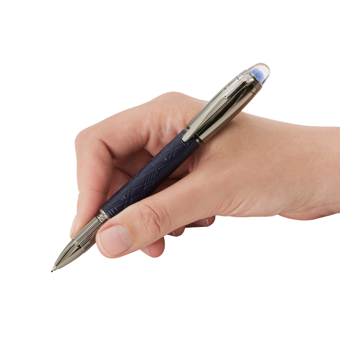 MONTBLANC Starwalker SpaceBlue Doue Fineliner Pen 130216