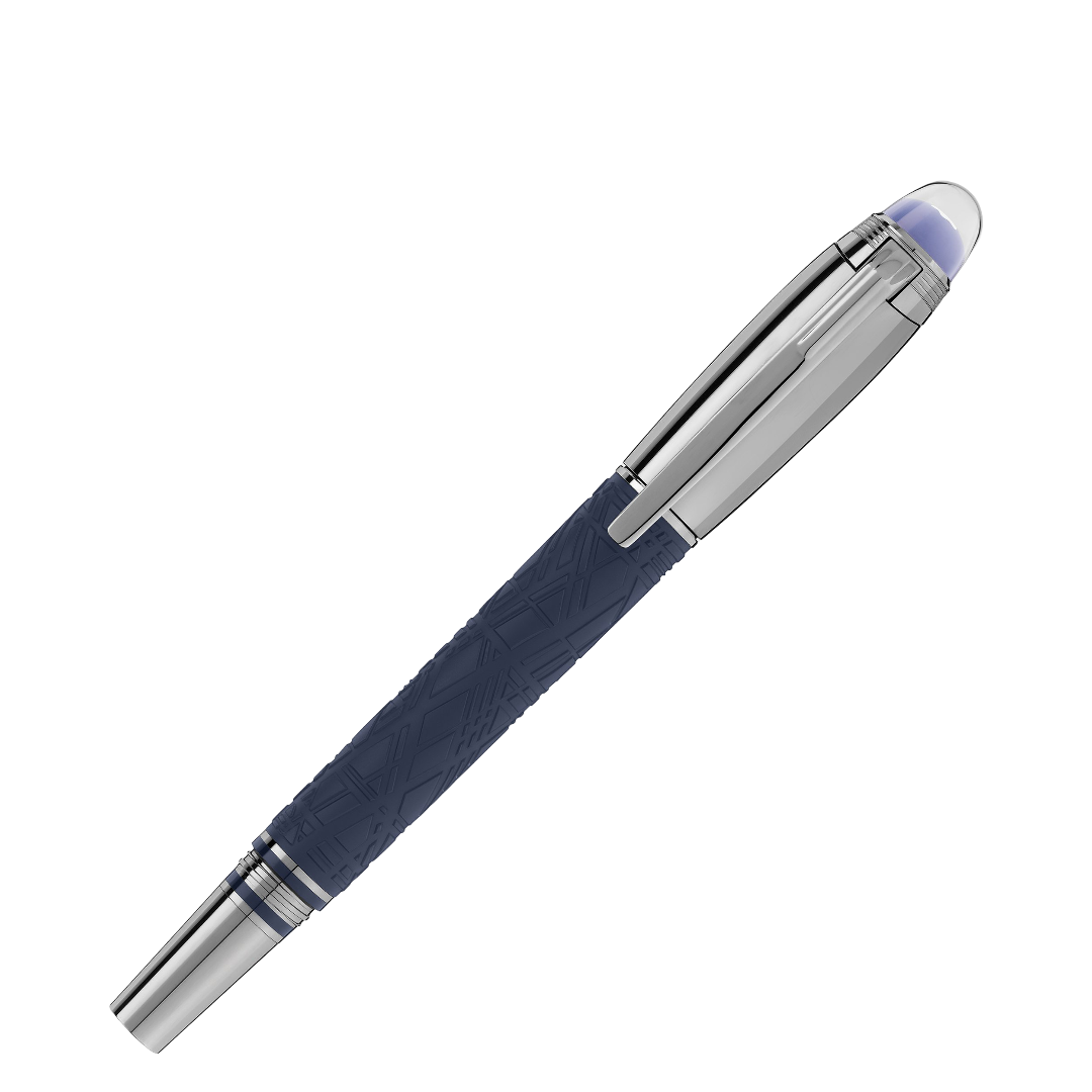 MONTBLANC Starwalker SpaceBlue Doue Fineliner Pen 130216