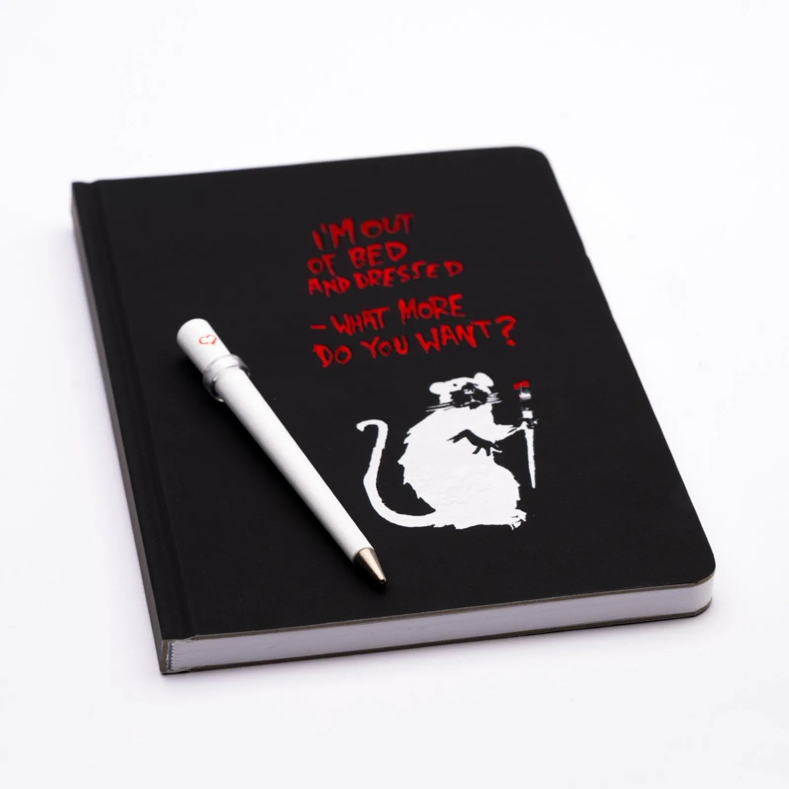 NOTES 14X21 RULED BANKSY +   PRIMINA