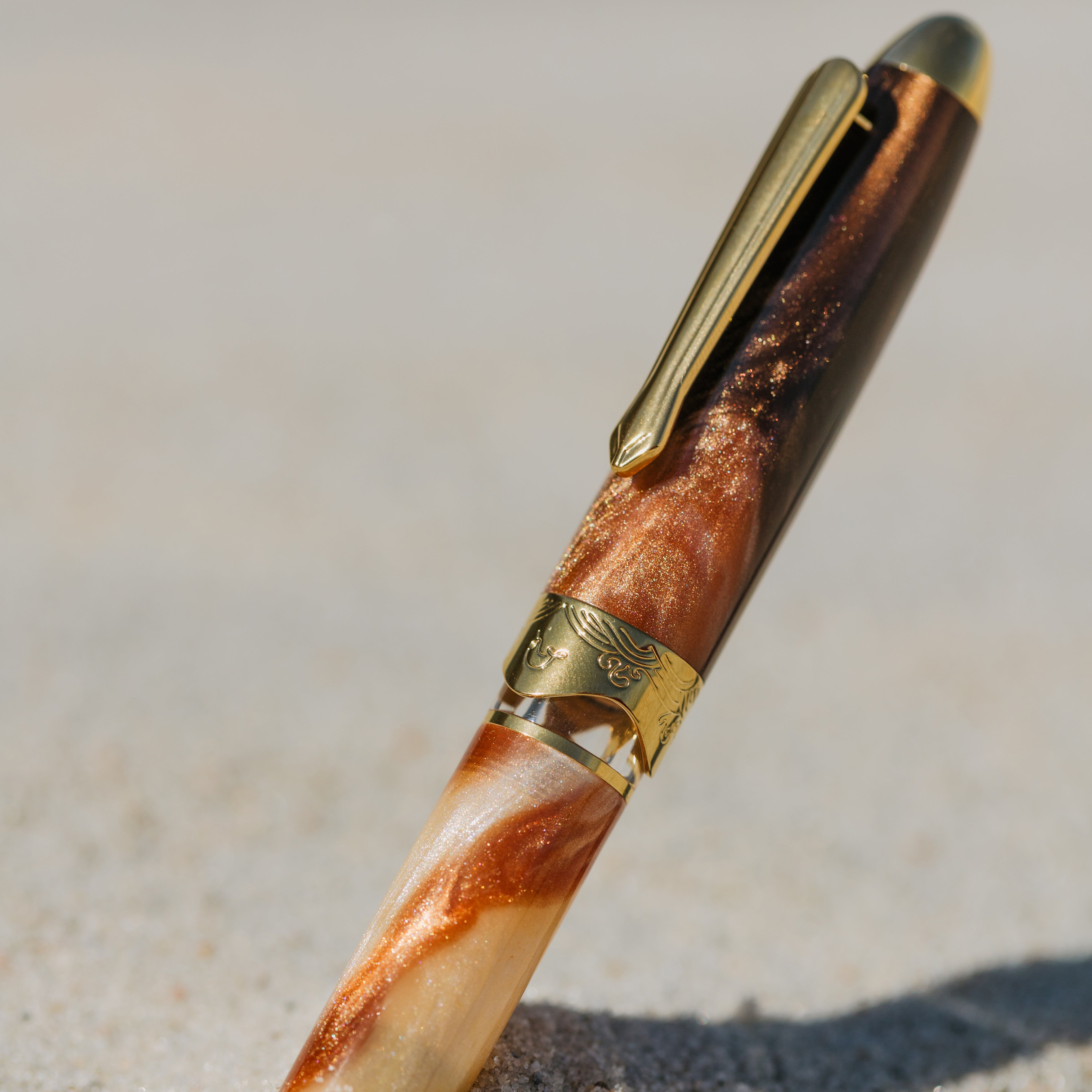 Nahvalur Horizon Fountain Pen Desert Fine