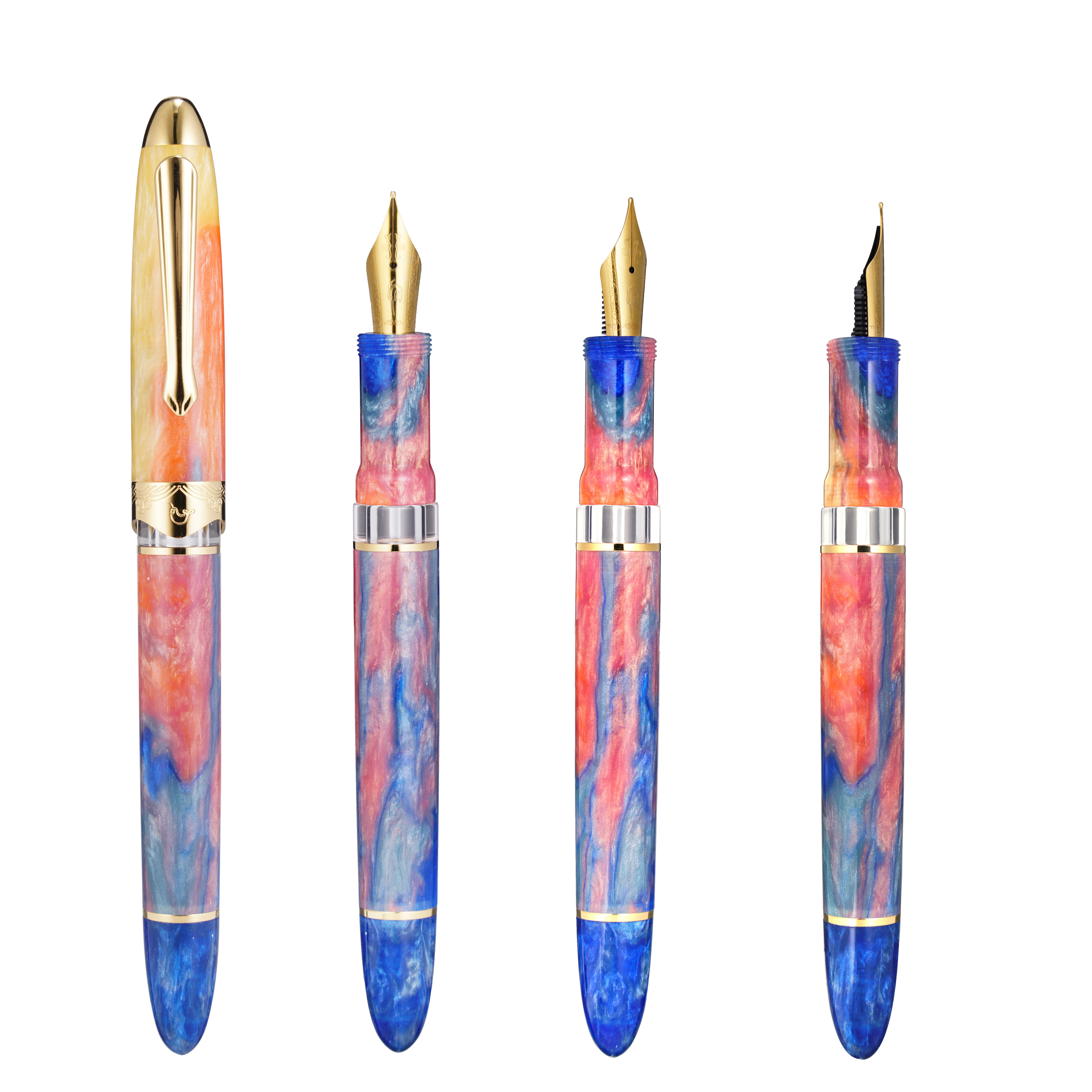Nahvalur Horizon Fountain Pen Dusk Broad