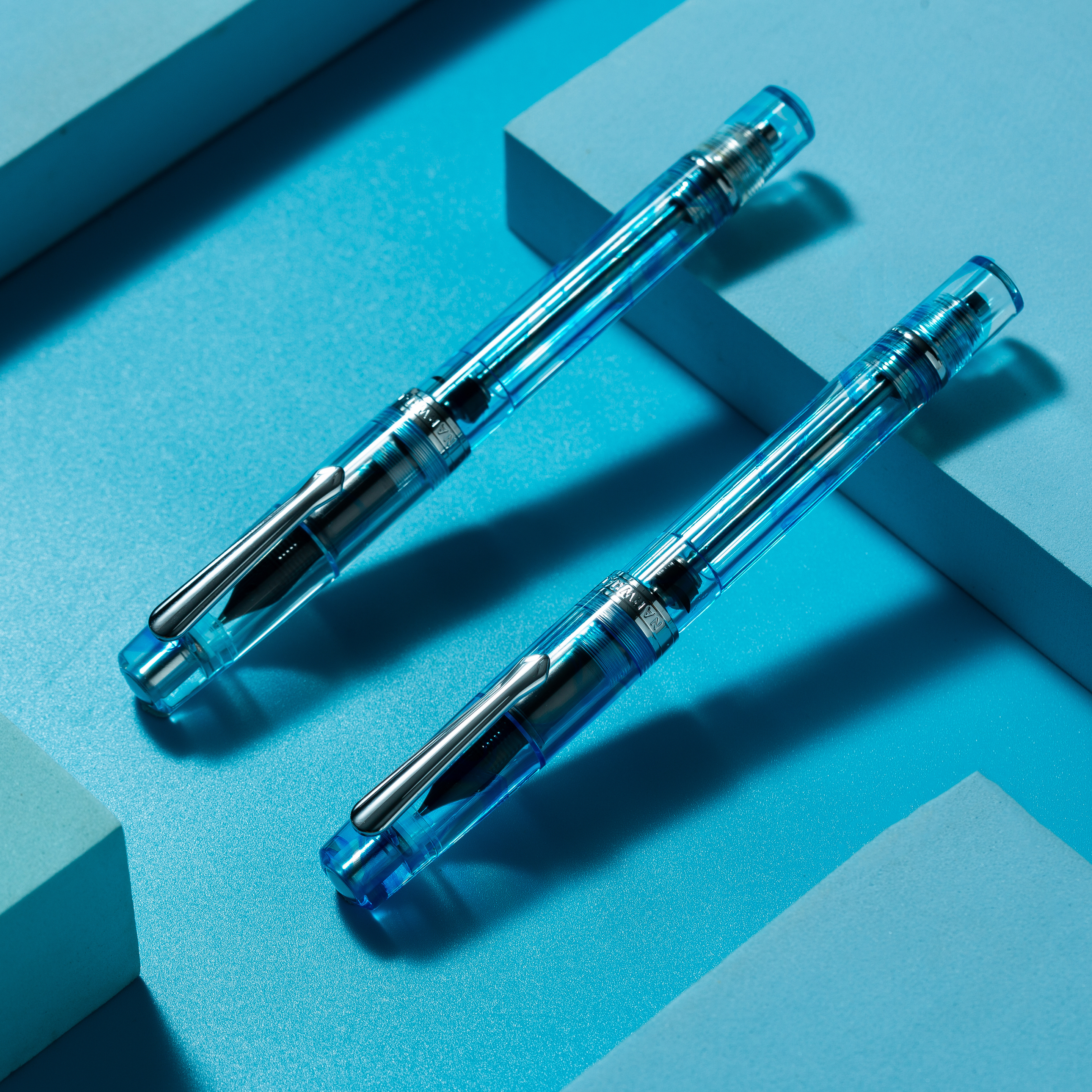 Nahvalur Original Plus Azureus Blue Fountain Pen Fine