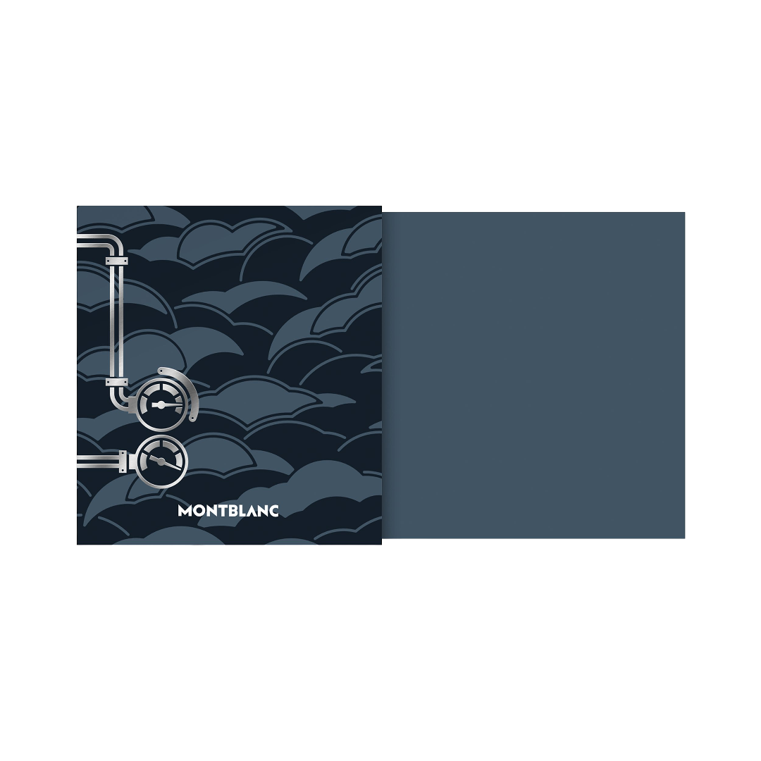 Montblanc Ink Bottle, Meisterstück Around the World in 80 Days, Coal Blue – 50ml