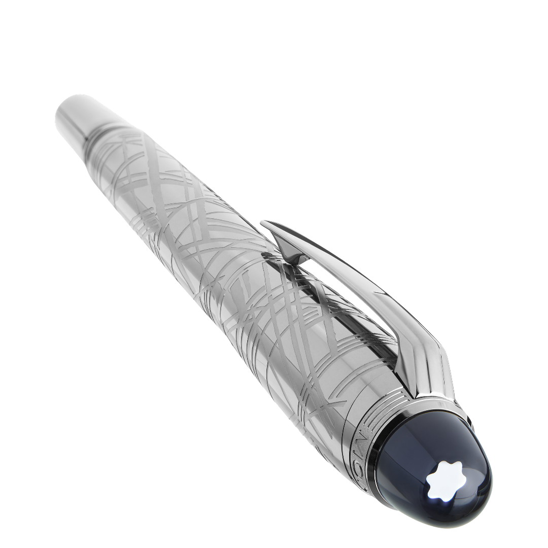 MONTBLANC STARWALKER SPACE BLUE METAL FINELINER