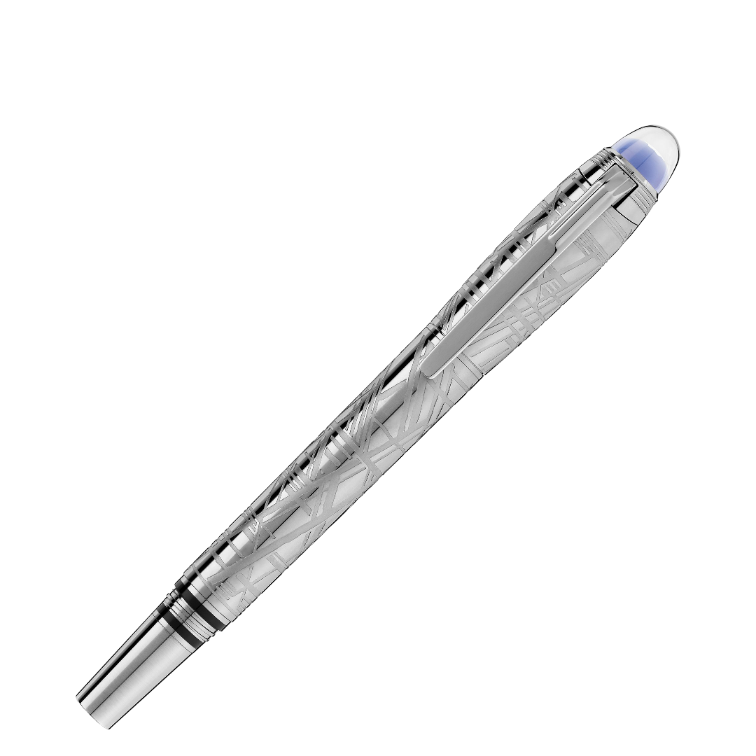MONTBLANC STARWALKER SPACE BLUE METAL FINELINER