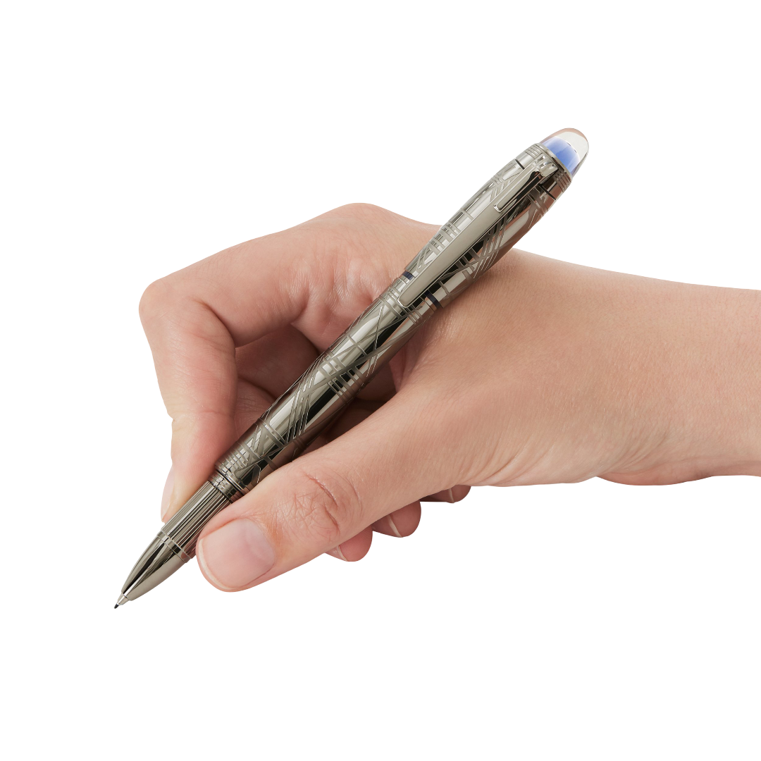 MONTBLANC STARWALKER SPACE BLUE METAL FINELINER