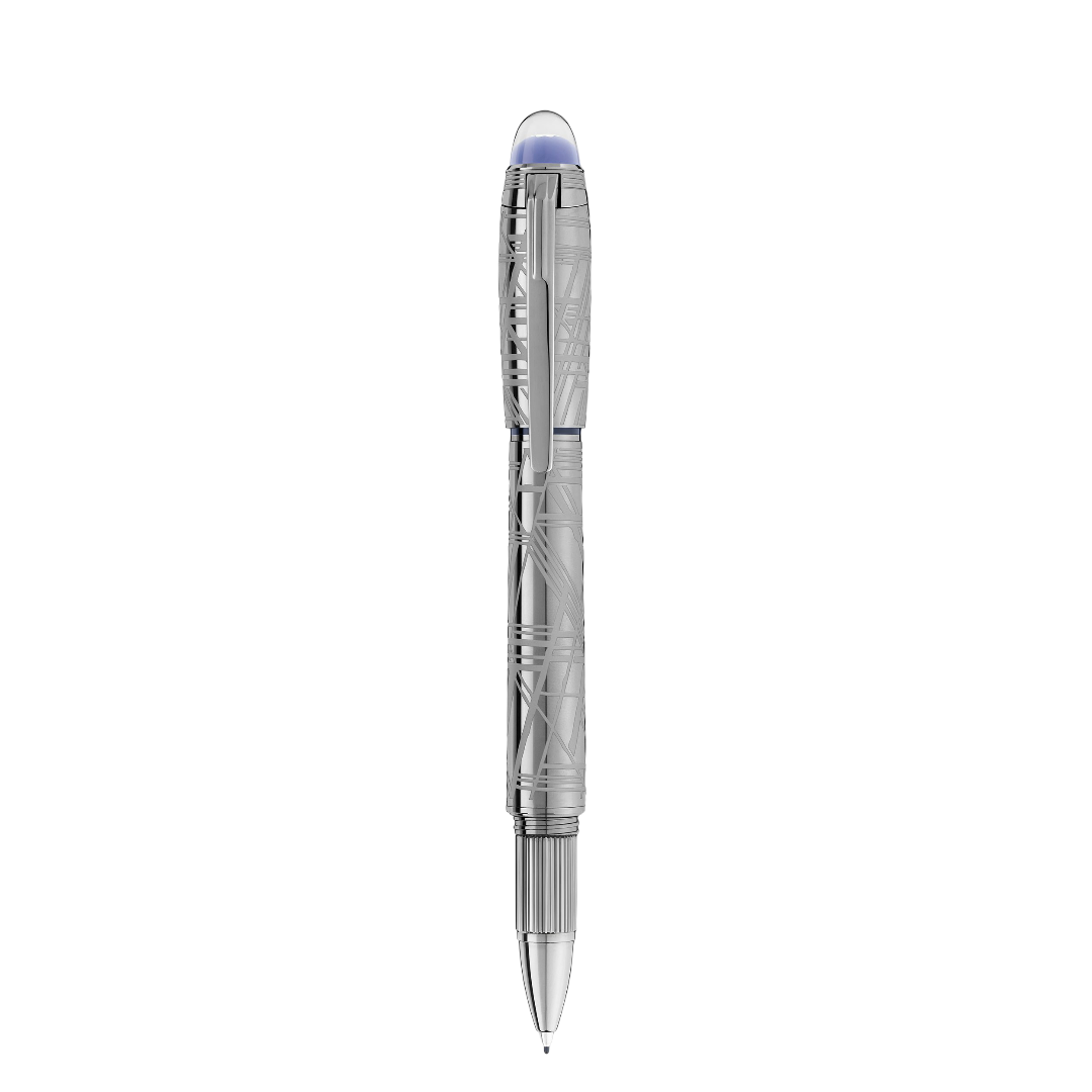 MONTBLANC STARWALKER SPACE BLUE METAL FINELINER